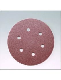 SIA 1919 siawood siafast Aluminium Oxide  Discs 150mm 7 Holes P180 - Pack of 100 (T6071)